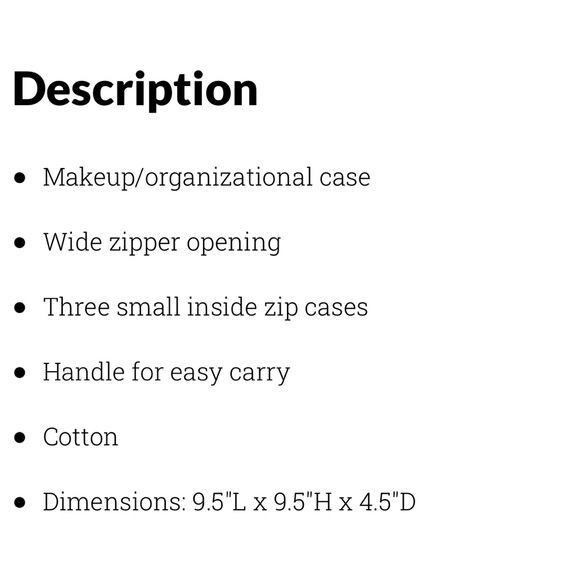 Last One‼️ Cosmetic Travel Case - 4 individual pieces in 1…wow! - Picture 3 of 4